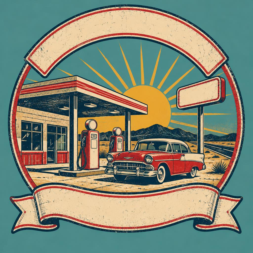 Roadside Station template illustration