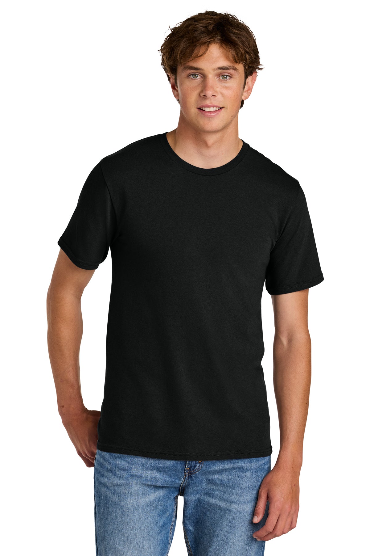 100 Custom Printed Port & Co™ Easy Cotton Tee PC43
