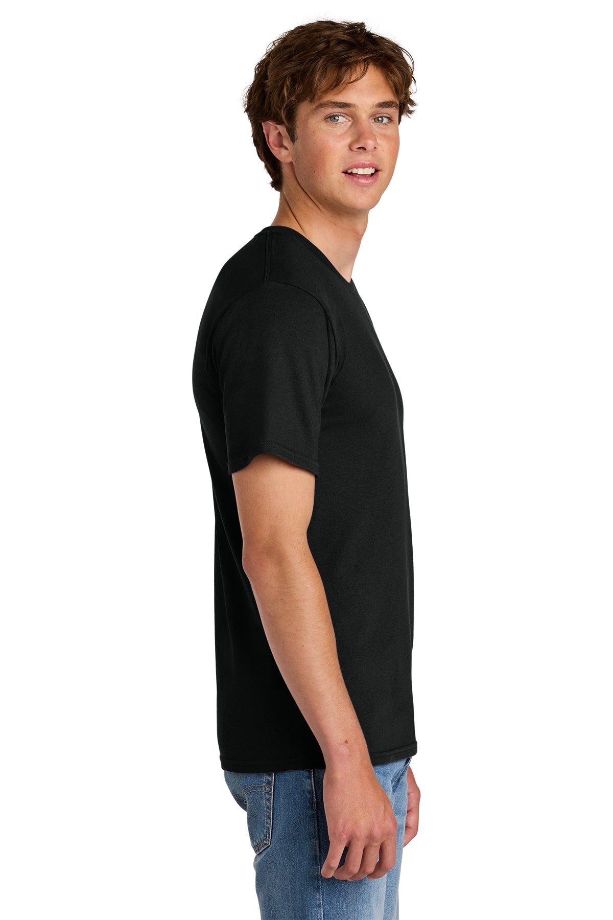 100 Custom Printed Port & Co™ Easy Cotton Tee PC43